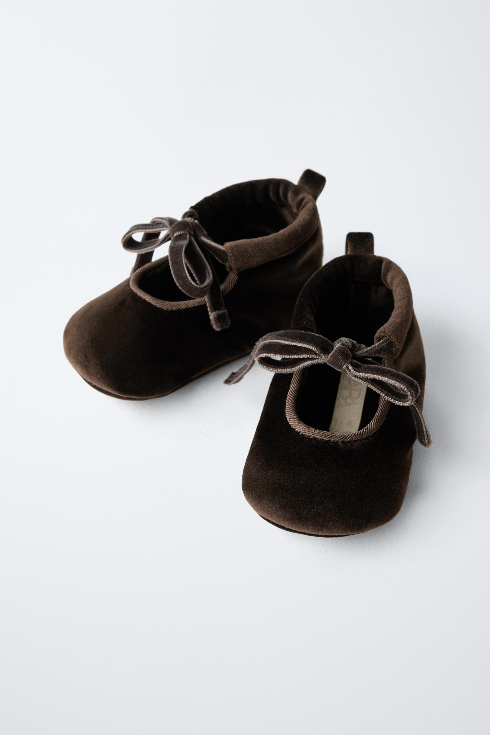 BALLERINES AVEC NŒUD EN VELOURS